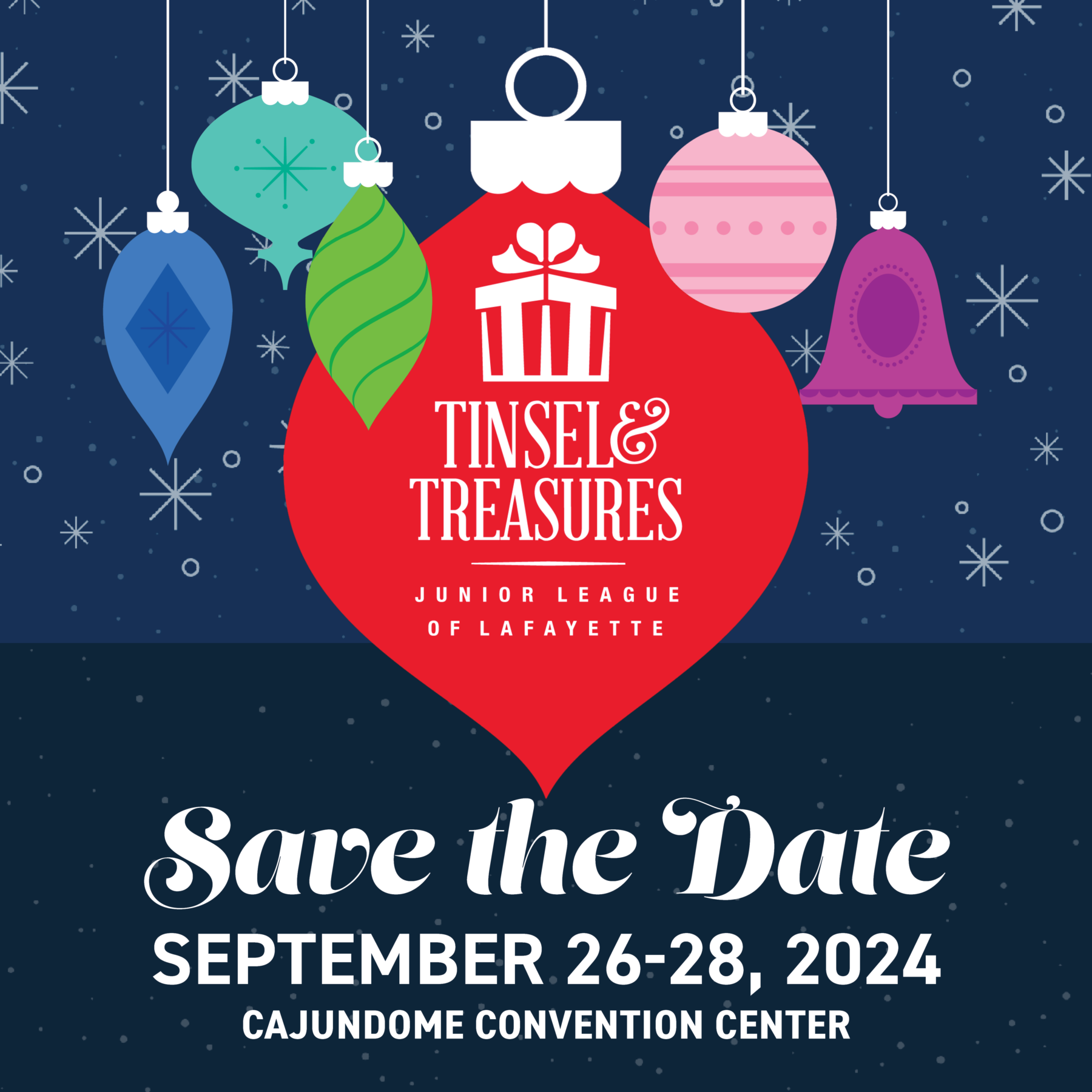 2024 Tinsel & Treasures Holiday Market Junior League of Lafayette